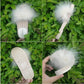 Fur Furry Slide Sweet Feather Thick Bottom Beach Female Sandals Hair Flip Flops Women Home Slippers Indoor Soft