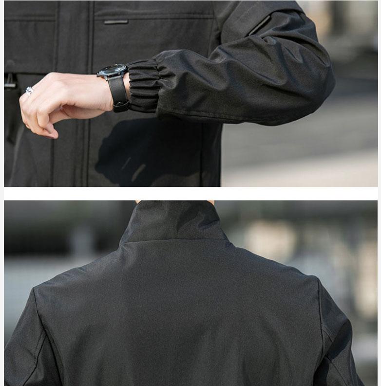 Men's Autumn Jacket All-match Large Size Casual Jacket Men's Youth Trend Self-cultivation Jacket Coach Jacket