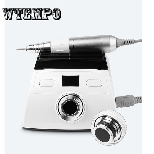 Art Drilling Grinding Pen Machine Set Manicure Pedicure Tools With Foot Switch Nail Drill Machine