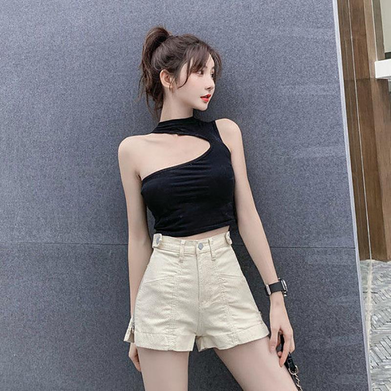 Large Size Women's Wide-leg Pants, Fat Girl Shorts, Women's Thin Summer 200 Pounds Were Thin, All-match Denim Shorts Women