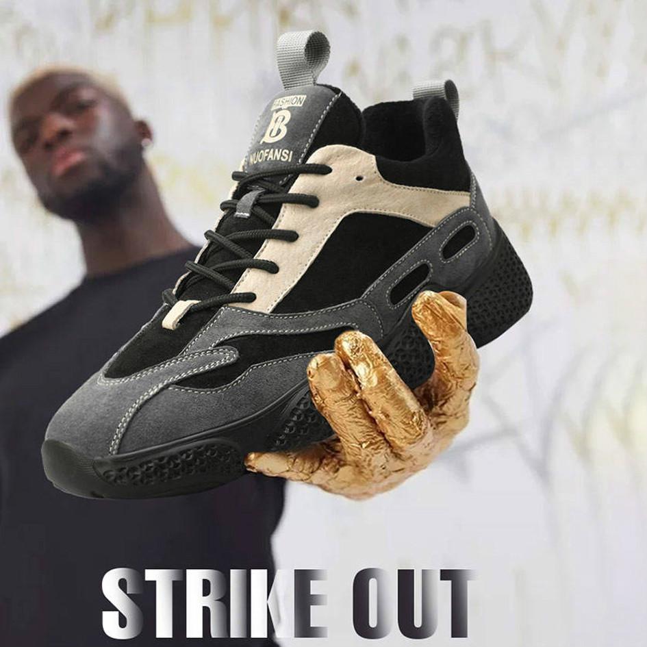 Men Casual Jogging Shoes Spring Breathable Sport Daddy Shoes Zapatos Hombre Sapato Masculino Sneaker