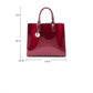 Patent Leather Handbag Bright Leather Wild Female Bag Small Square Bag Briefcase Messenger Bag