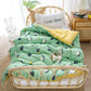 Cute Cartoon Pattern Children Are Washed Cotton Student Dormitory Spring and Autumn Are Thickened Winter Quilt Baby Nap Summer Cool Quilt Core