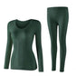 Women Long Sleeve Thermal Underwear Women Winter Thicken Tight Suit Sexy Pajamas Autumn Spring Windproof Soft Lining Slim Body Comfortable Wearable