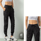 High Waist Slim Sports Trousers Women's New Closed-mouth Tight-fitting Loose Quick-drying Casual Pants Fitness Clothes Running Pants Breathable