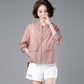 Embroidered Sun Protection Clothing Women's Long-sleeved Spring and Summer Light and Breathable Short Coat All-match Loose Anti-snoring Clothing Top