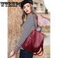 Women Backpack High Quality PU Leather School Bags For Teenagers Women Leisure Backpacks