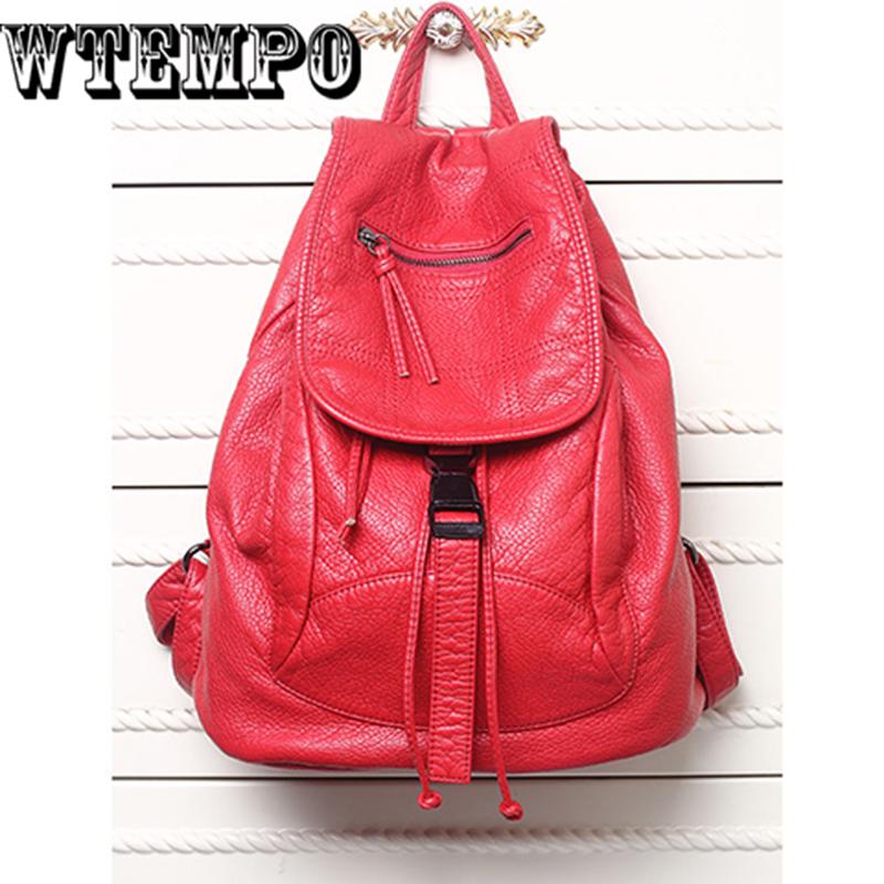 Ladies Leather Backpack Fashion Women Travel Backpacks Luxury School Backpacks for Girls