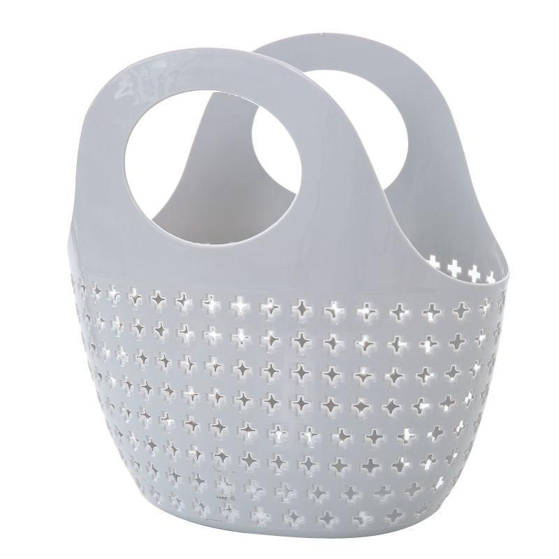 New Bath Basket Portable Large Bathroom Dirty Clothes Basket Storage Basket