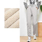 Autumn and Winter New Loose Casual Pants Female Harlan Beam Feet Plus Velvet All-match Thin Student Trousers