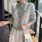 Women's Knitted Jacket Spring and Autumn Single-breasted Short Cardigan Jacket Women's Sweater Coat