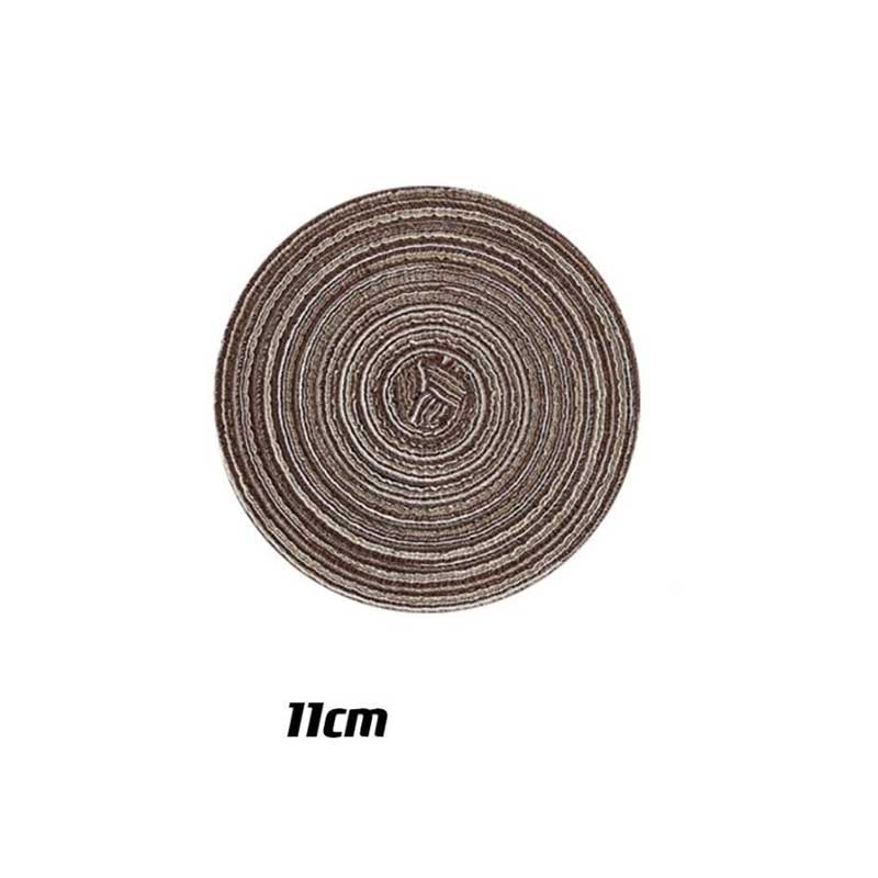 4pcs Nordic Table Insulation Mat Anti-scalding Mat Home Table Mat Table Cloth Mat