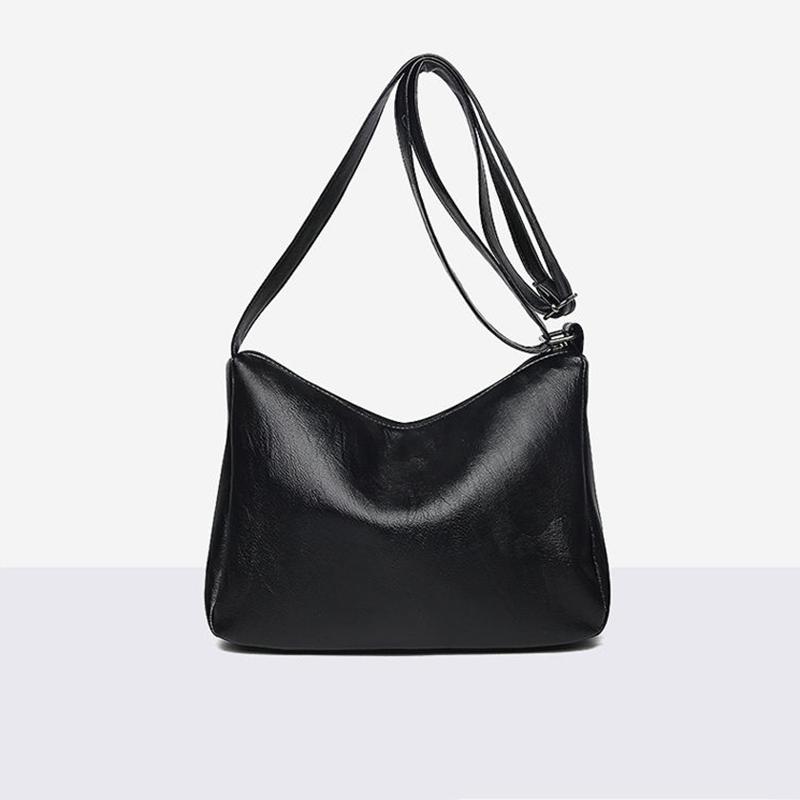 Women Multi-Layer Crossbody Bags Portable PU Leather Large Capacity Classic Soft Surface Casual
