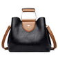 Genuine Leather Bag Women's Fashion Middle-aged Handbag Soft Leather Mother Shoulder Bag Cowhide Messenger Bag