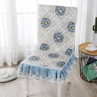 Floral Printing Chair Covers Spandex Stretch Elastic Chair Cover for Wedding Dining Room Office Seat Case Banquet House Decor