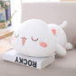 Lovely Lying Cat Animal Doll Soft Plush Stuffed Back Pillow Cushion Cute Kids Plush Toy Gift