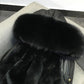 Winter Fur One Mid-length Men's Jacket Fashion Fox Fur Coat Thick Warm Parker Clothing