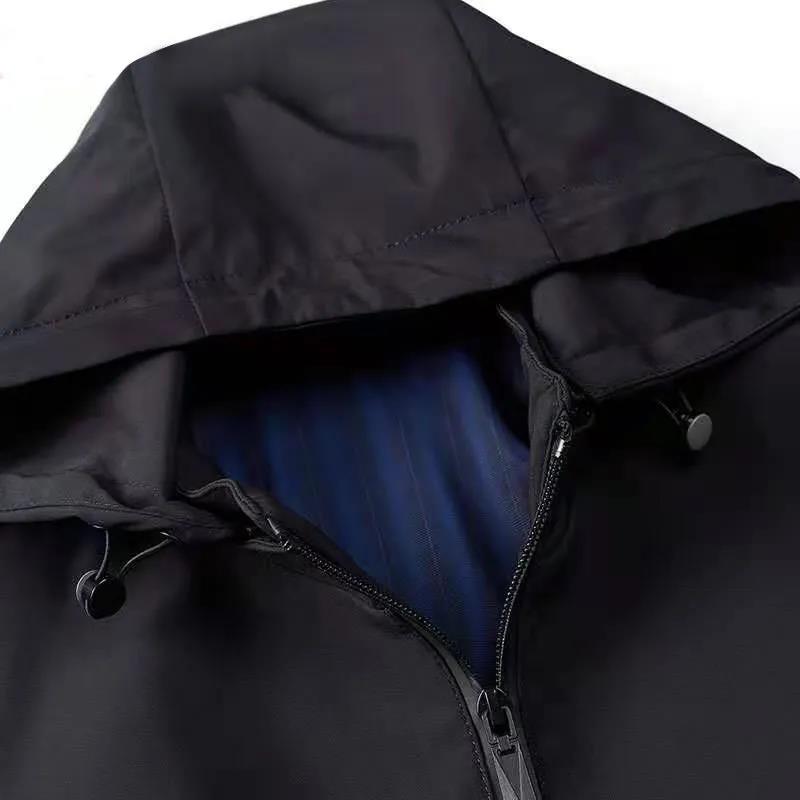 Men's Jacket Male Autumn 2021 New Men's Sports Casual Jacket Male Hooded