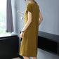 Mother's Dress Summer Women's Skirt Loose Mid-length Over-the-knee Skirt