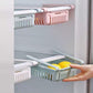 4Pcs Refrigerator Storage Basket Box Fresh-keeping Retractable Egg Storage Basket Drawer Pull-out Multifunctional Fruit Basket Hanging Artifact