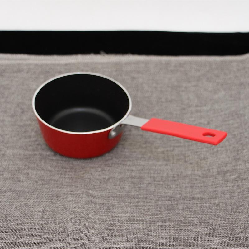 Super Cute Mini Small Baby Non-stick Food Supplement Omelette Pan 12cm Gas Boiling Milk Pan Oil Choking Oil Dripping Pan
