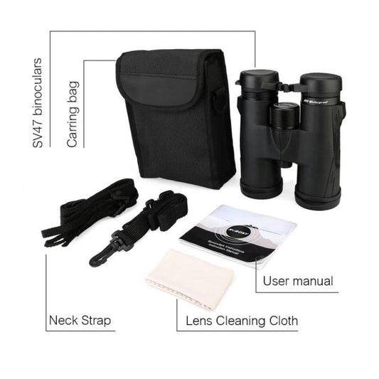 Binoculars 8X42/10X42/8X32 Telescope Professional Powerful Binoculars BAK4 Prism Monocular for Hunting Tourism