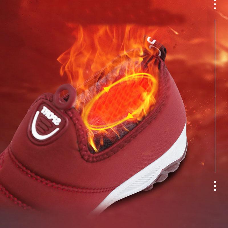 Cotton Shoes Women Winter Plus Velvet Warm Cotton Boots Snow Boots Non-slip Shoes Sports Shoes Casual Shoes