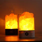 Himalayan Crystal Salt Table Lamp Led Night Light Natural Romantic Bedroom Usb Charging Bedside Lamp