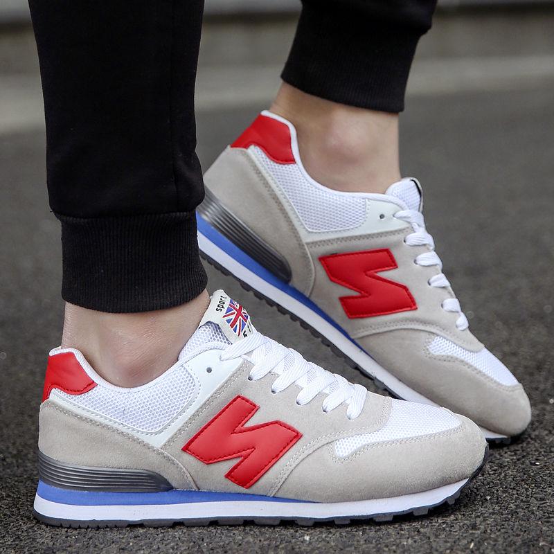 Men's Sports and Leisure Shoes Running Shoe Board Suede Shoes Men's Shoes Air-permeable Shoes