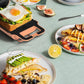 600W Frying and Baking Machine Waffle Maker Sandwich Making Machine Kitchen Supplies with 3 Sets of Bakeware