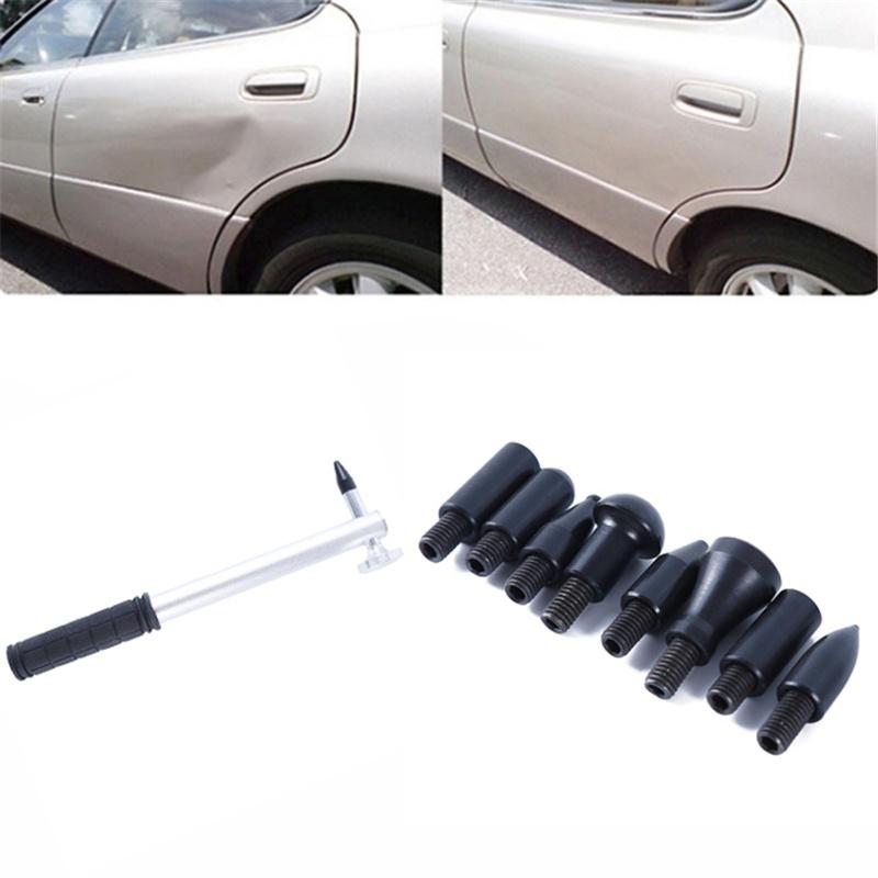 Repairing Flattening Car Dent Repairer Hail Dent Hammer Repair Tool Kit