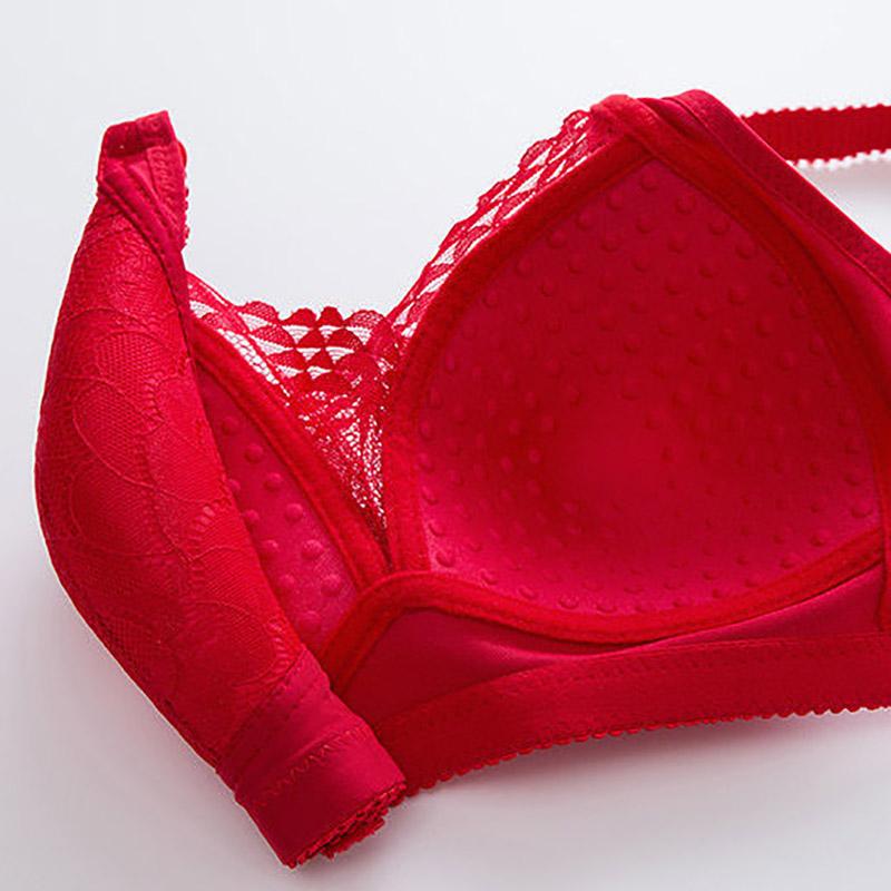 Large Size Thin Section No Steel Ring Gathered Bra To Collect Auxiliary Breasts and Prevent Sagging Women's Underwear Bra