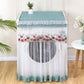 Lace Washing Machine Cover Dust Cover Sunscreen Dustproof Top Load Washing Machine Cover