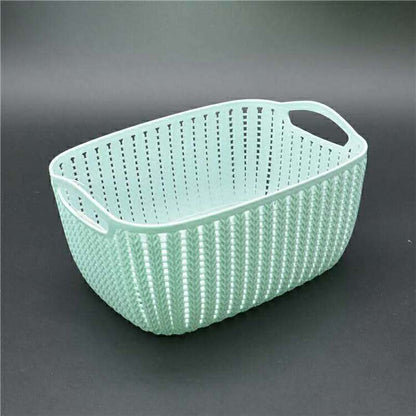 Household Imitation Vine Plastic Storage Basket Remote Control Cosmetic Fruit Storage Box