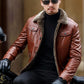 Fashionable Urban Men's Jacket Autumn and Winter Fashion Trend Slim Thickening Plus Velvet Warm Jacket