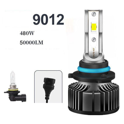 12V 480W LED Car Headlight 6000K H1/H3/H4/H7/H9/H11/9005/9006/9012 Far and Near Integrated Light Car Light Bulb