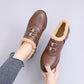 Winter Cotton Shoes Warm and Comfortable Padded Shoes Slope Heel All-match Comfortable Plush Shoes