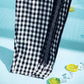 Plaid Pants Girls Mesh Casual Pants Ice Silk Pants Women Summer Thin Section Nine-point Harem Pants