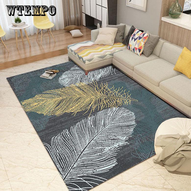 Modern Simplicity Carpet for Living Room Bedroom Geometric Pattern Carpets Non-slip