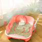 Cat Litter Box Splash-proof Semi-enclosed Large Cat Toilet Deodorant Cat Poop Box Small Kitten Litter Box Kitty Supplies