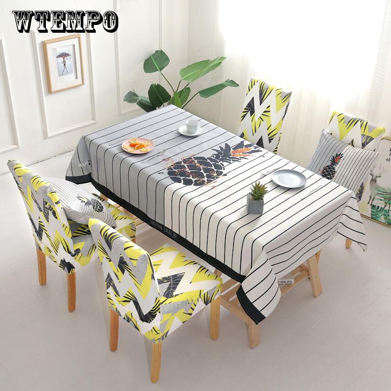 Living Room Kitchen Coffee Table Cloth Tablecloth Thick Cloth Waterproof Table Cloth