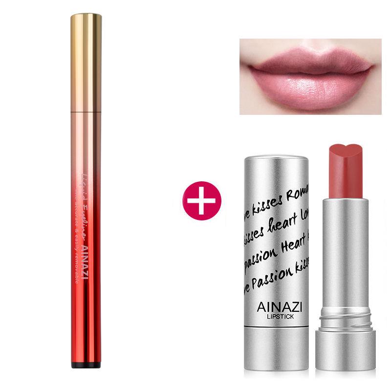 [Quick-Dry Swimming] Eyeliner is super waterproof, sweatproof, durable, non-staining, hard eyeliner