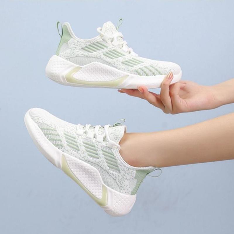 Spring  Summer Sports Shoes Women's All-match Student Running Shoes Casual Light Soft-soled Running Shoes