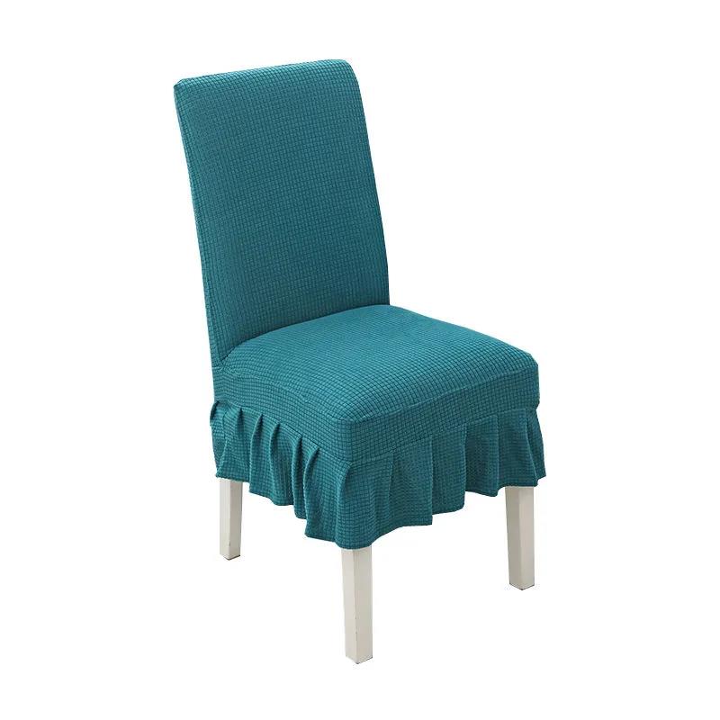 Thickened Chair Cover Stool Cover Household Elastic Chair Back Cushion Universal Universal Household Dining Table and Chair Cover