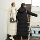 Ankle-length Cotton-padded Jacket Women Korean Style Loose Down Padded Jacket