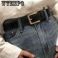 Fashion Classic buckle Ladies wide belt Women's high quality female casual leather belts for jeans
