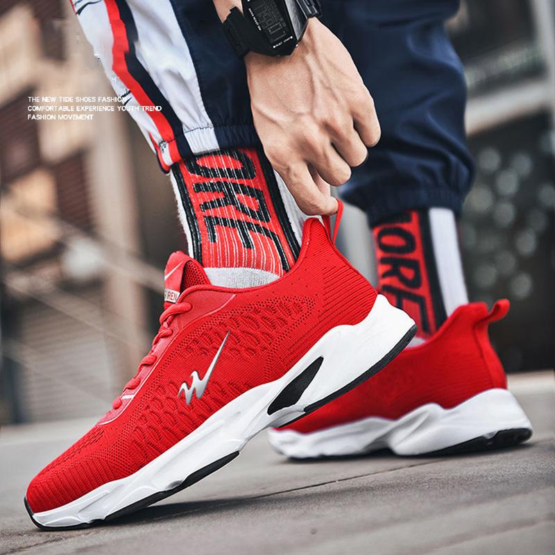 Summer Breathable Men's Casual Shoes Mesh Breathable Man Casual Shoes Fashion Moccasins Lightweight Men Sneakers