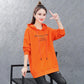 Women's Cotton Mid-length Hooded Sweater Autumn Solid Color Thin Hoodies Spring Large Size Loose Casual Coat
