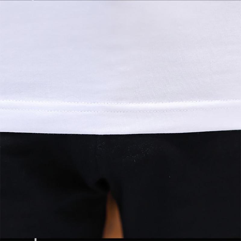 95% Cotton Pure Cotton Long-sleeved Men's Sweater Autumn Fashion Trend Tops Round Neck Sweatshirts