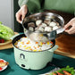 Electric Frying Pan Non-stick Multi-function Electric Heating Pot Student Mini Electric Pot Household Pot with Integrated Electric Cooker